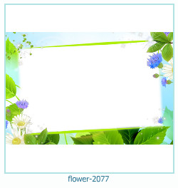 cadre photo fleur 2077