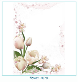 cadre photo fleur 2078