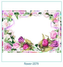 cadre photo fleur 2079