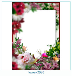 cadre photo fleur 2080