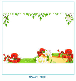 cadre photo fleur 2081