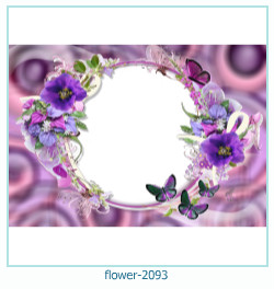 cadre photo fleur 2093