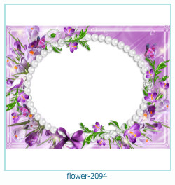 cadre photo fleur 2094