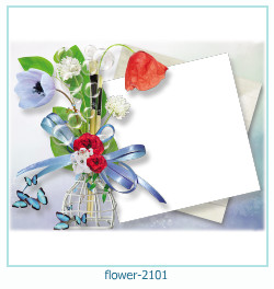 cadre photo fleur 2101