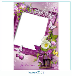 cadre photo fleur 2105