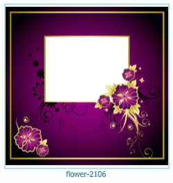 cadre photo fleur 2106