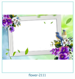 cadre photo fleur 2111