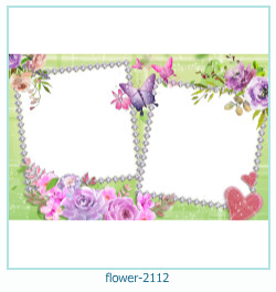 cadre photo fleur 2112