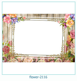 cadre photo fleur 2116