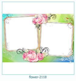 cadre photo fleur 2118