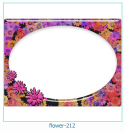 cadre photo fleur 212
