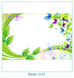 cadre photo fleur 2121