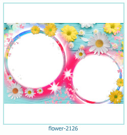 cadre photo fleur 2126
