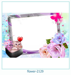 cadre photo fleur 2129