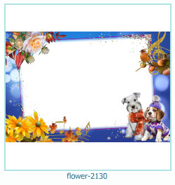 cadre photo fleur 2130