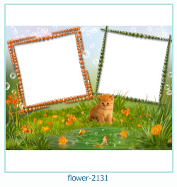 cadre photo fleur 2131