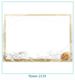 cadre photo fleur 2134