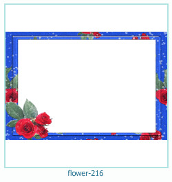 cadre photo fleur 216