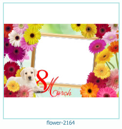 cadre photo fleur 2164