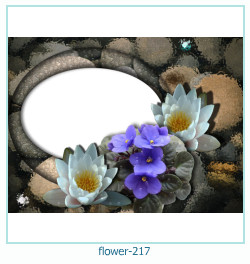 cadre photo fleur 217