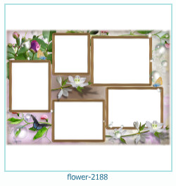 cadre photo fleur 2188