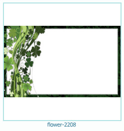 2208 cadre photo en fleurs