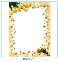 cadre photo fleur 223