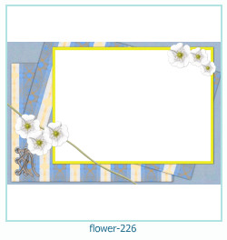 cadre photo fleur 226