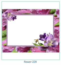 cadre photo fleur 239