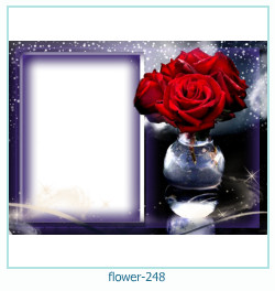 cadre photo fleur 248