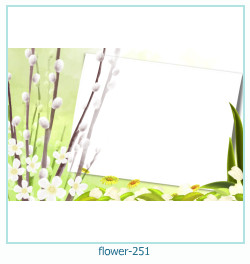 cadre photo fleur 251