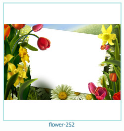 cadre photo fleur 252
