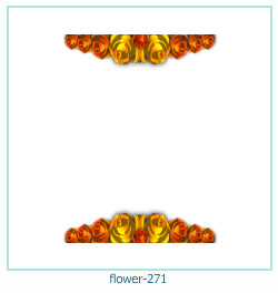 cadre photo fleur 271