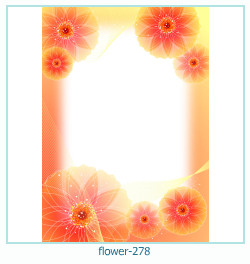 cadre photo fleur 278