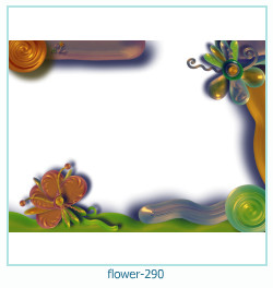 cadre photo fleur 290