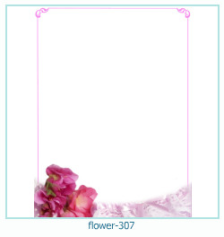 cadre photo fleur 307
