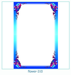 cadre photo fleur 310
