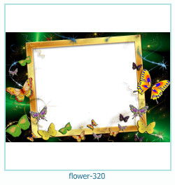 cadre photo fleur 320