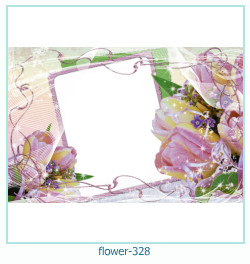 cadre photo fleur 328
