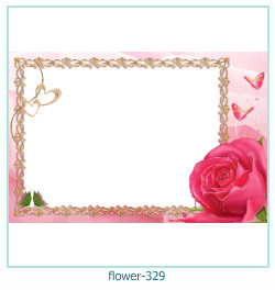cadre photo fleur 329