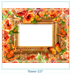 cadre photo fleur 337