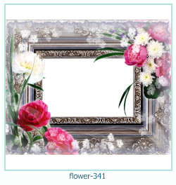cadre photo fleur 341