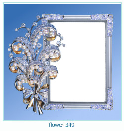 cadre photo fleur 349