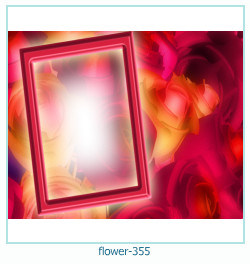 cadre photo fleur 355