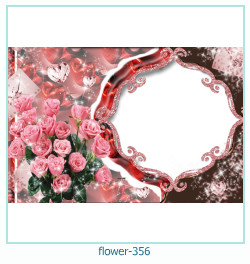 cadre photo fleur 356
