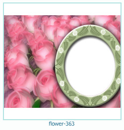 cadre photo fleur 363
