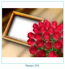 cadre photo fleur 374