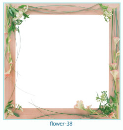 cadre photo fleur 38