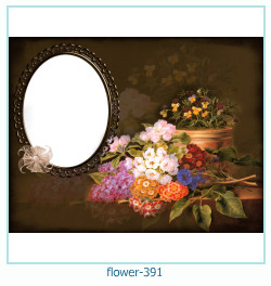 cadre photo fleur 391