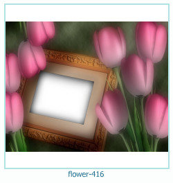 cadre photo fleur 416